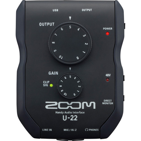 USB аудіоінтерфейс ZOOM U-22